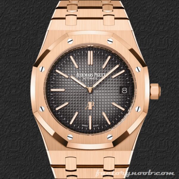 Noob Audemars Piguet Royal Oak 10.5mm 16202OR.OO.1240OR.01 Men's 18cm ...