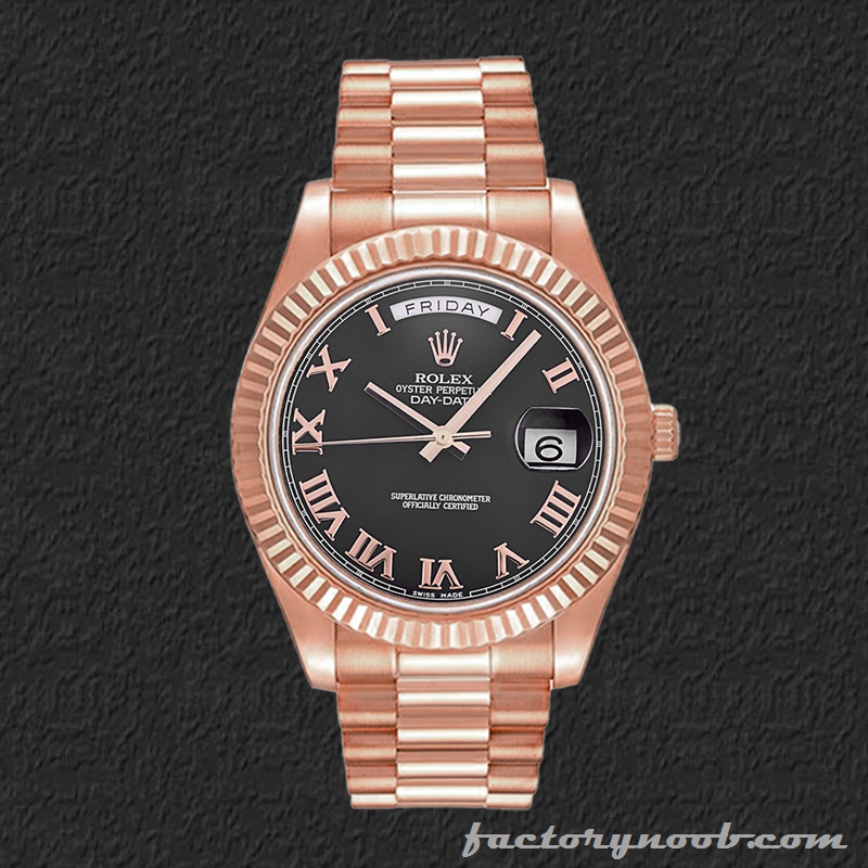 NOOB Replica Rolex Day-Date 41mm Men's 218235 Stainless Steel Watch ...